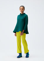 BOUNCE KNIT Top Dark Green