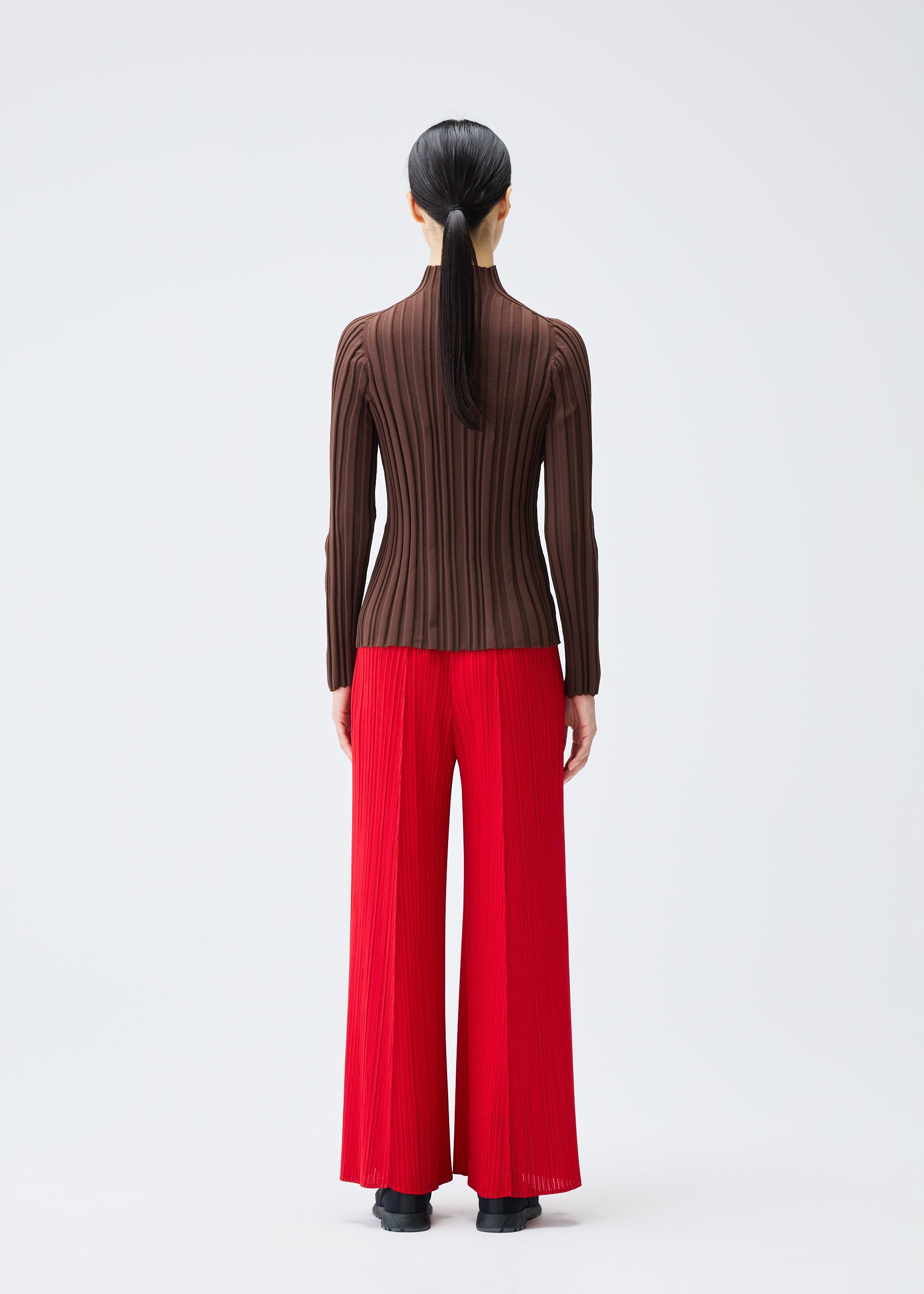 RIB KNIT Top Blue – ISSEY MIYAKE EU