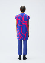 PAUSE KNIT Tunic Blue