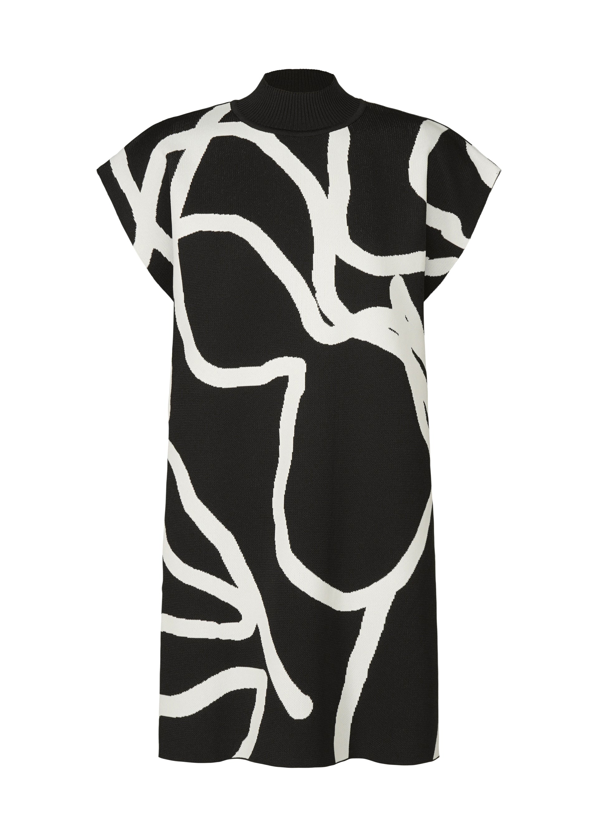 PAUSE KNIT Tunic Black