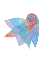 GROOVE SCARF Stole Blue