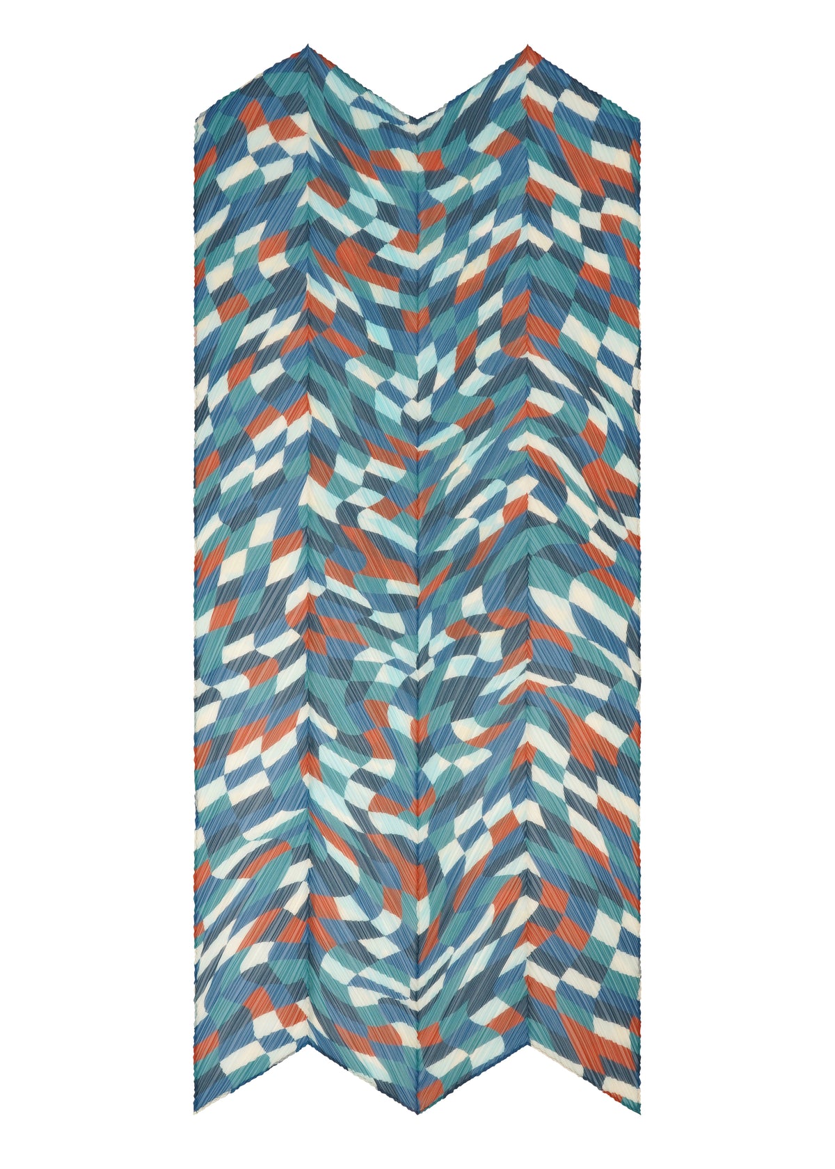 DANCING SQUARE SCARF Stole Multi