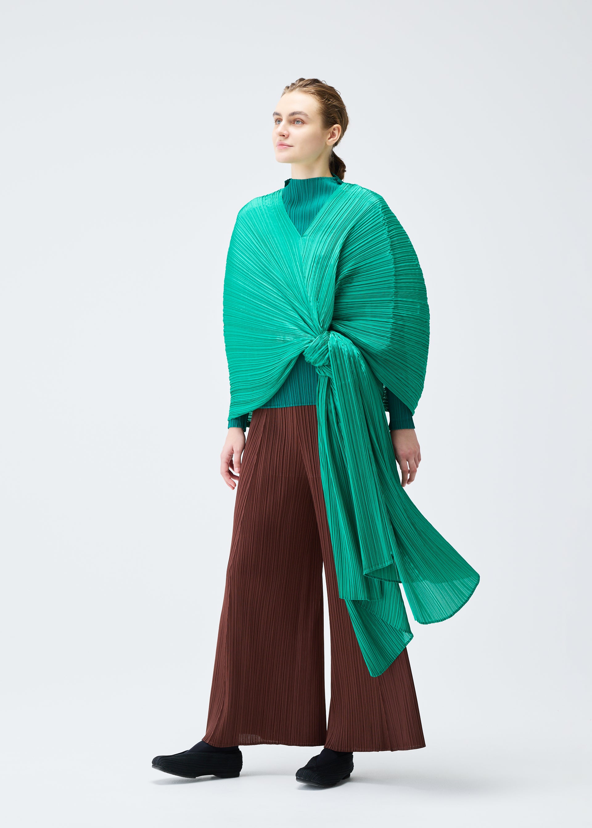 MADAME-T NOVEMBER Stole Purple – ISSEY MIYAKE EU