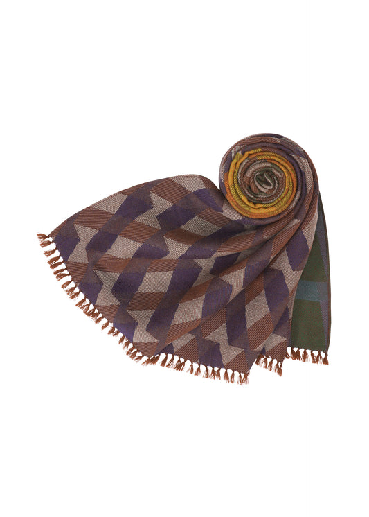 HARMONY WOOL SCARF Stole Pink