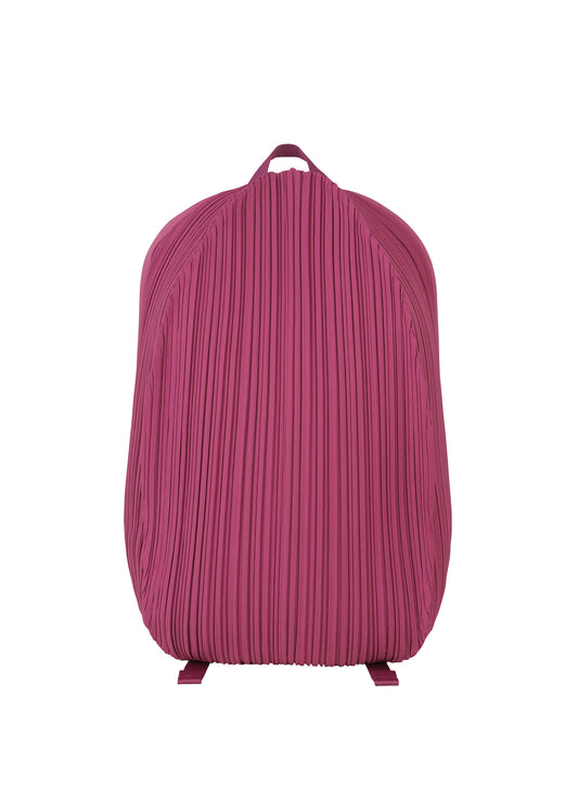 OVAL PLEATS BACKPACK Bag Magenta