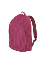 OVAL PLEATS BACKPACK Bag Magenta