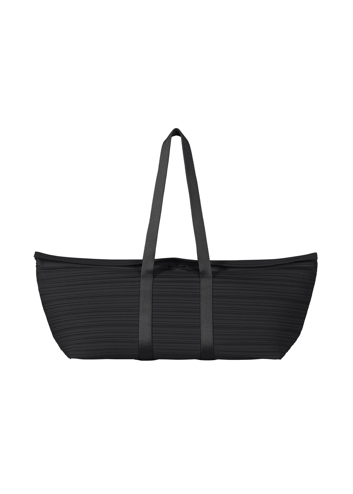 Sac Boston plissé noir
