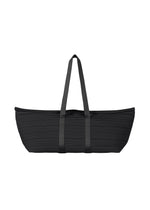 Sac Boston plissé noir