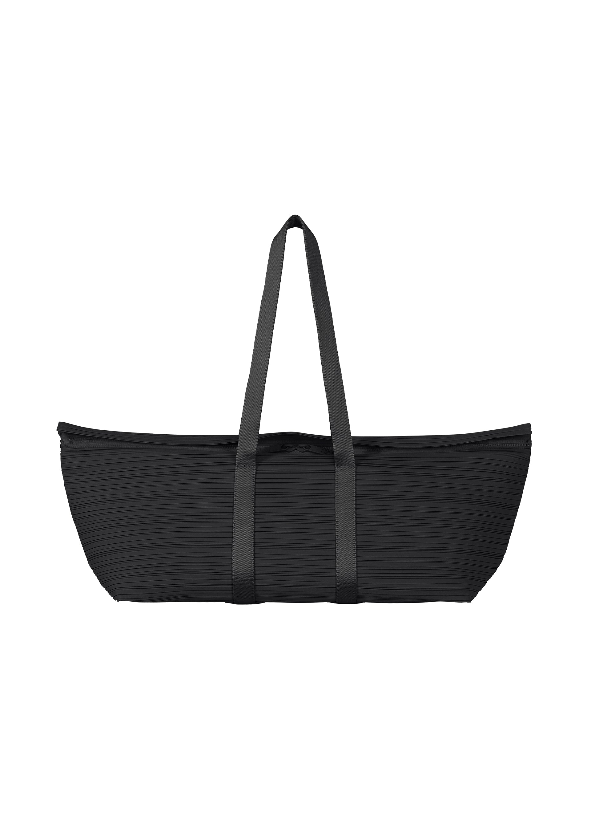Sac Boston plissé noir