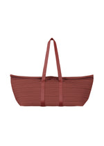 PLEATS BOSTON BAG Bag Brown Red