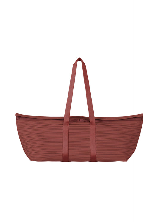 PLEATS BOSTON BAG Bag Brown Red