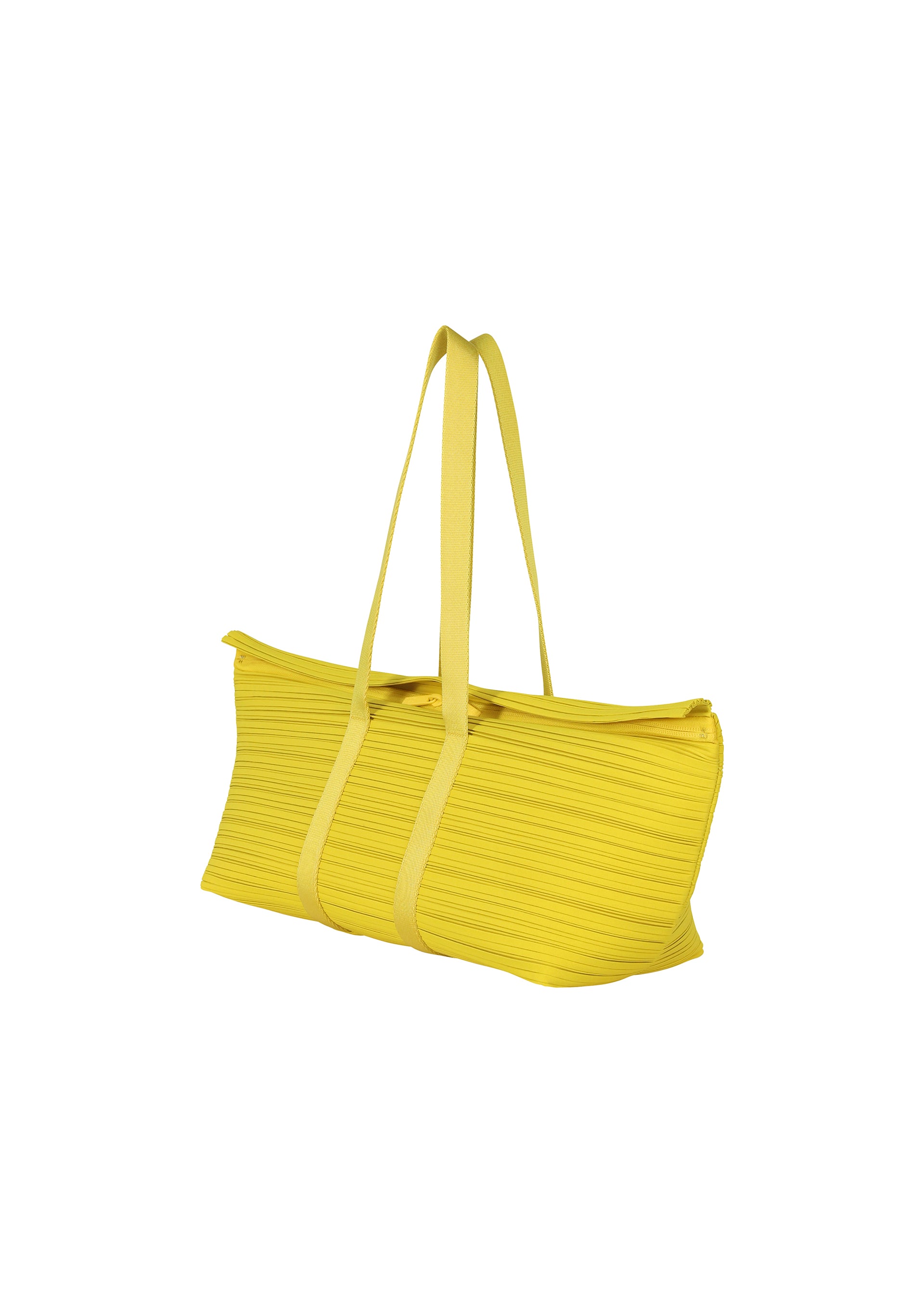 PLEATS BOSTON BAG Bag Canary Yellow – ISSEY MIYAKE EU