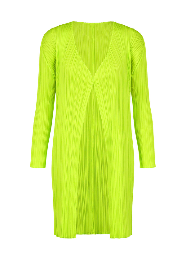 NEW COLORFUL BASICS 3 Top Long Sleeve Yellow Green | ISSEY MIYAKE EU