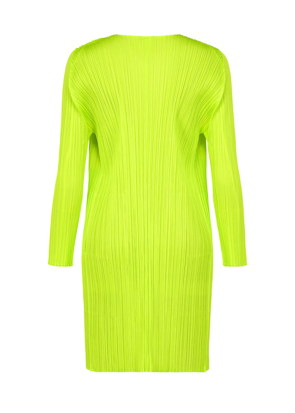 NEW COLORFUL BASICS 3 Top Long Sleeve Yellow Green | ISSEY MIYAKE EU