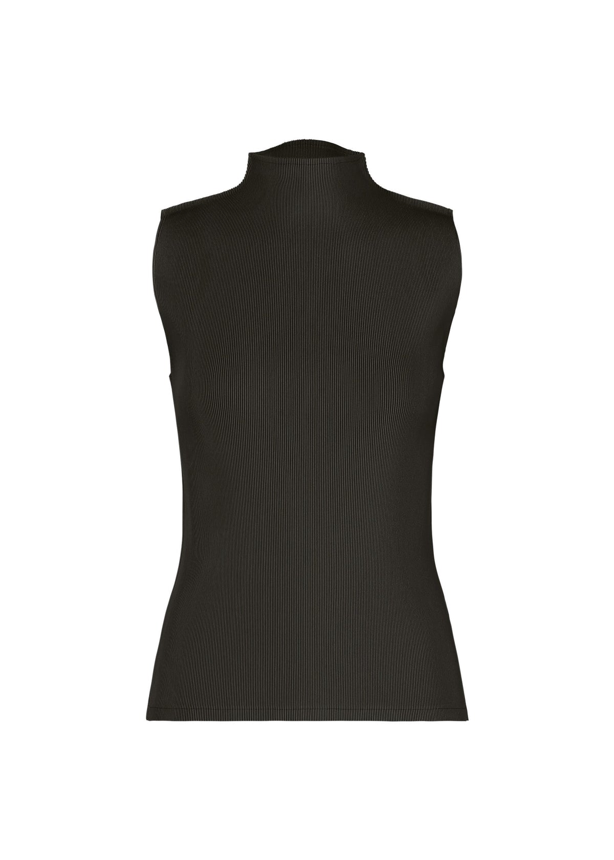 A product shot of the PLEATS PLEASE ISSEY MIYAKE MIST JUNE shirt in charcoal.