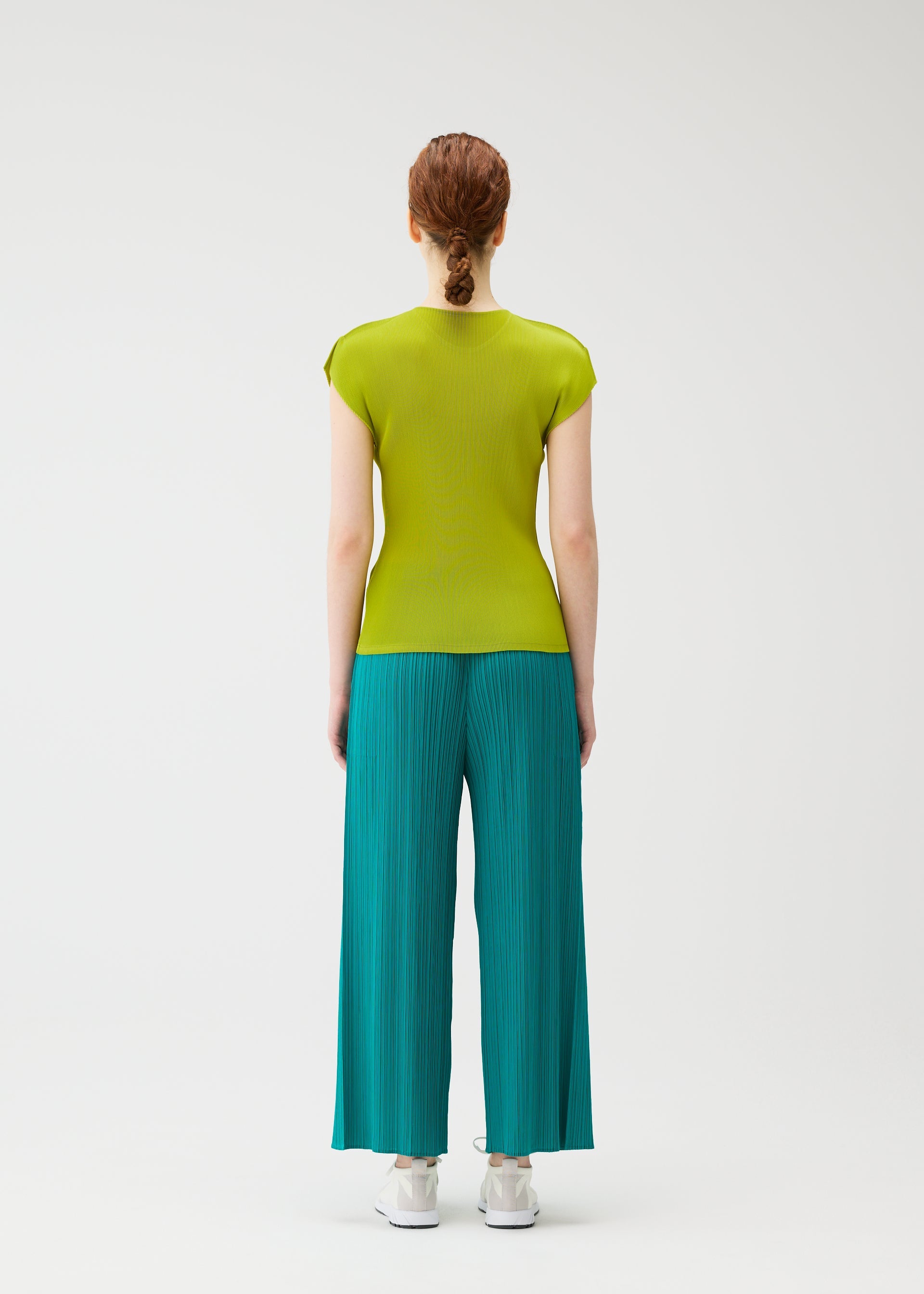 PLEATS PLEASE ISSEY MIYAKE／MIST JUNE MIST JUNE Shirt Yellow Green – ISSEY MIYAKE EU