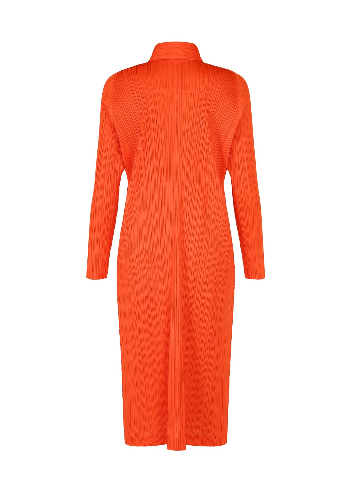 A detail shot of the PLEATS PLEASE ISSEY MIYAKE MONTHLY COLORS FEBRUARY prêt à porter.