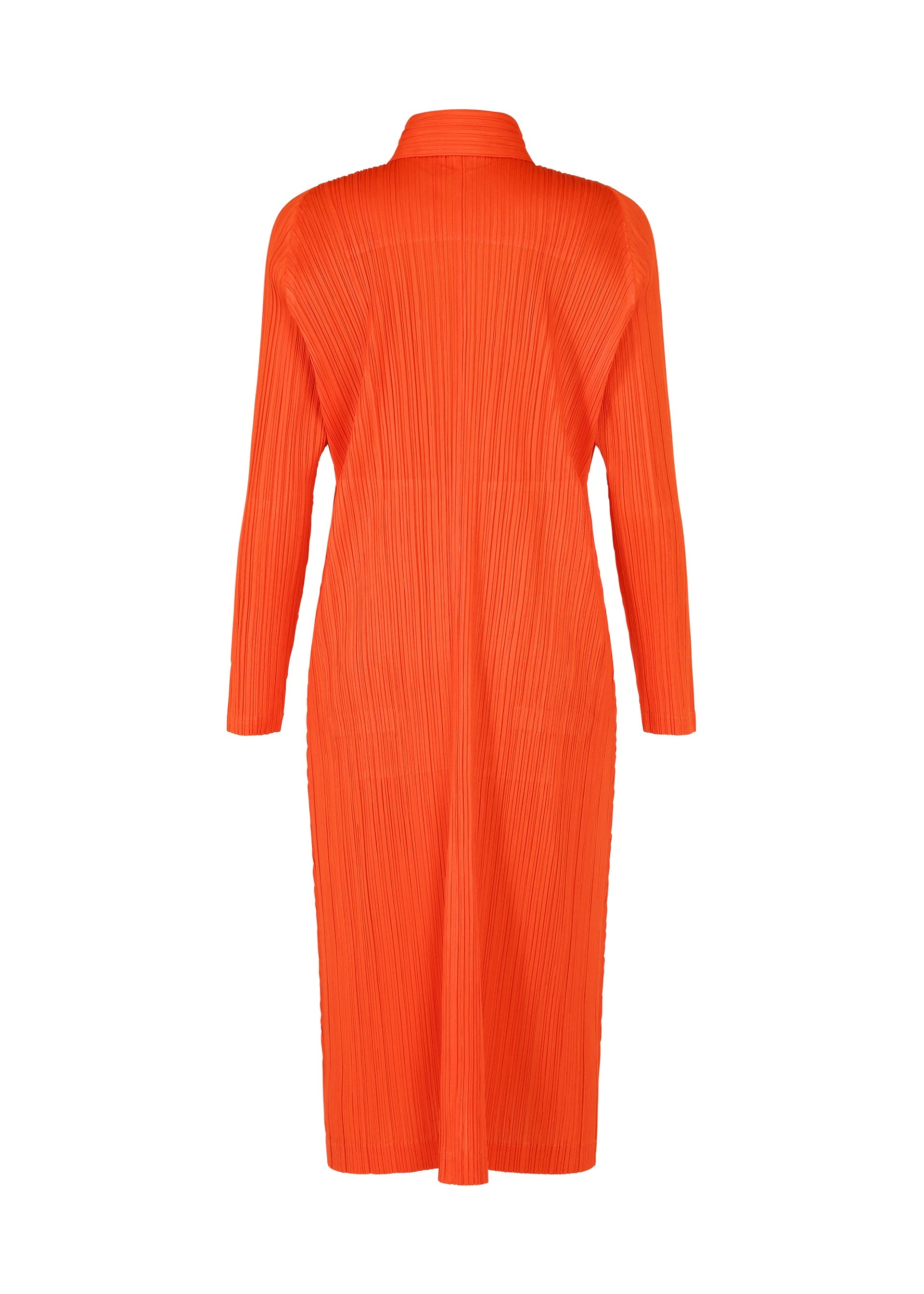 A detail shot of the PLEATS PLEASE ISSEY MIYAKE MONTHLY COLORS FEBRUARY prêt à porter.