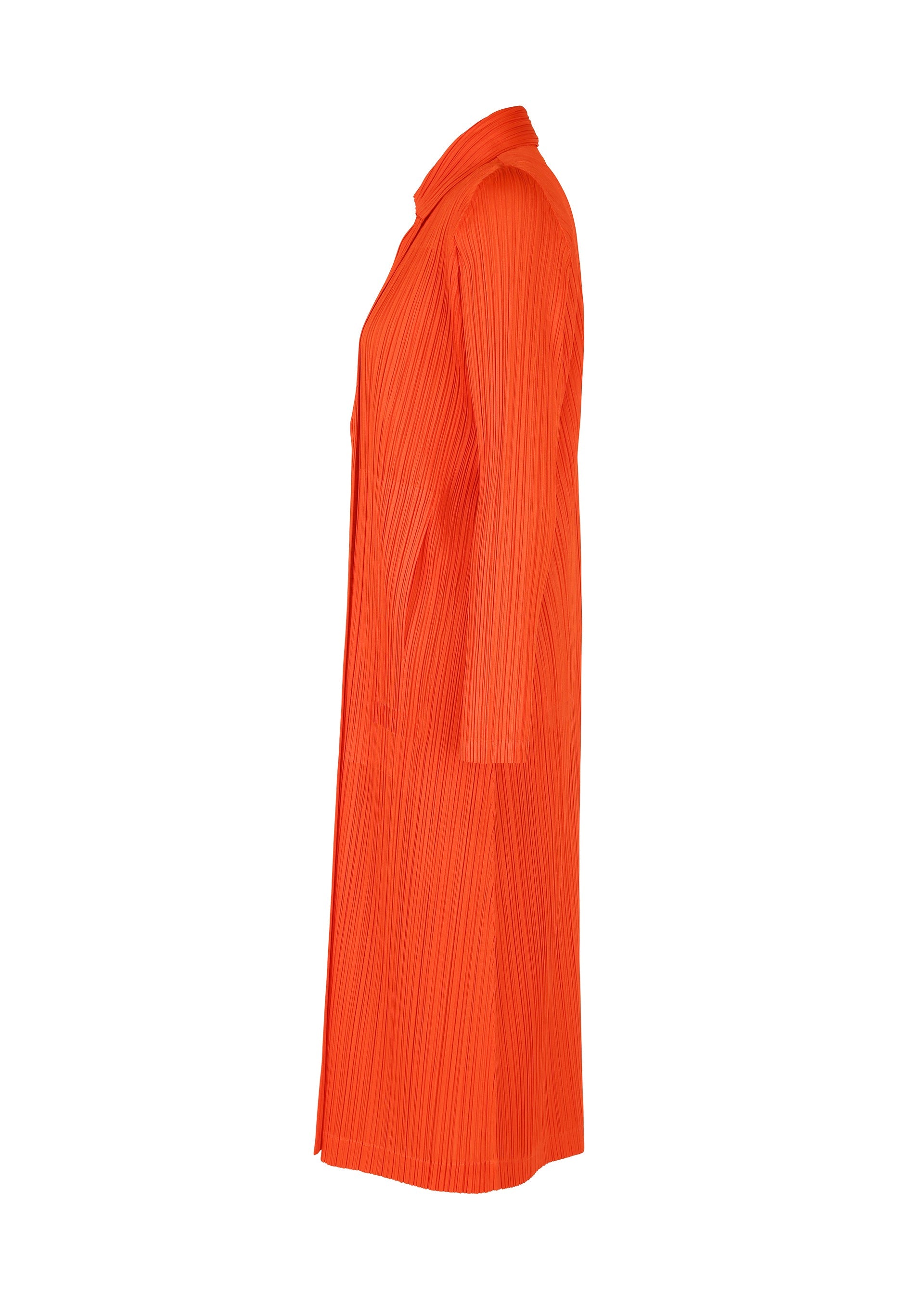 A detail shot of the PLEATS PLEASE ISSEY MIYAKE MONTHLY COLORS FEBRUARY prêt à porter.