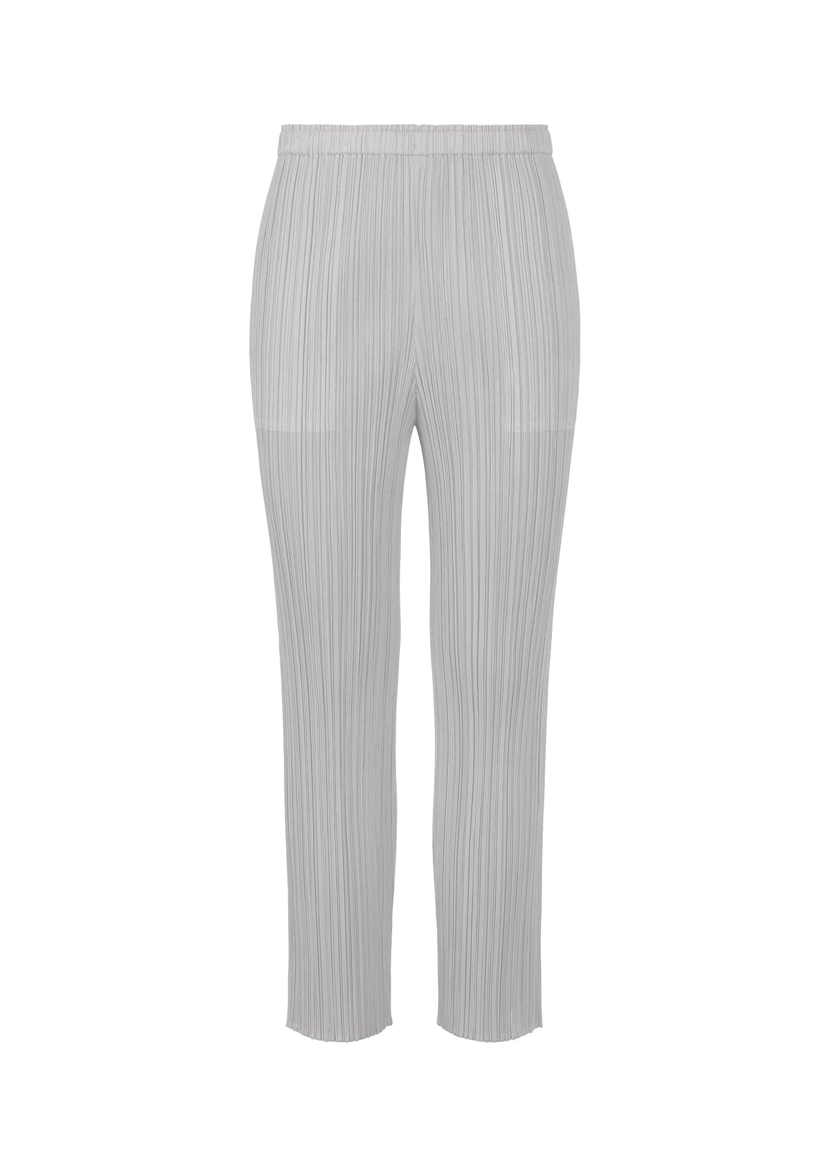 A product shot of the PLEATS PLEASE ISSEY MIYAKE MONTHLY COLORS FEBRUARY prêt à porter in grey (10).
