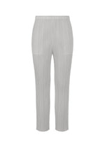 A product shot of the PLEATS PLEASE ISSEY MIYAKE MONTHLY COLORS FEBRUARY prêt à porter in grey (10).