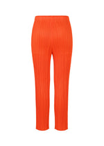 A detail shot of the PLEATS PLEASE ISSEY MIYAKE MONTHLY COLORS FEBRUARY prêt à porter.