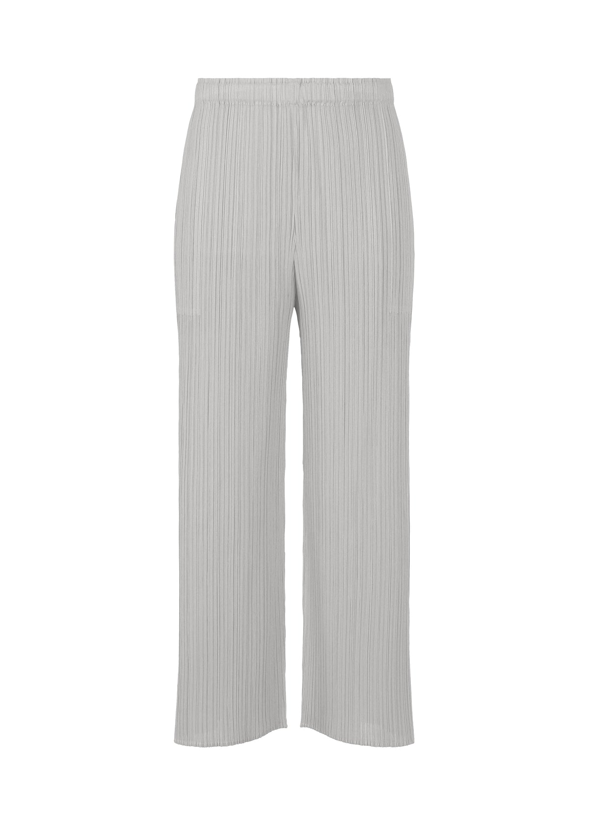 A product shot of the PLEATS PLEASE ISSEY MIYAKE MONTHLY COLORS FEBRUARY prêt à porter in grey (10).