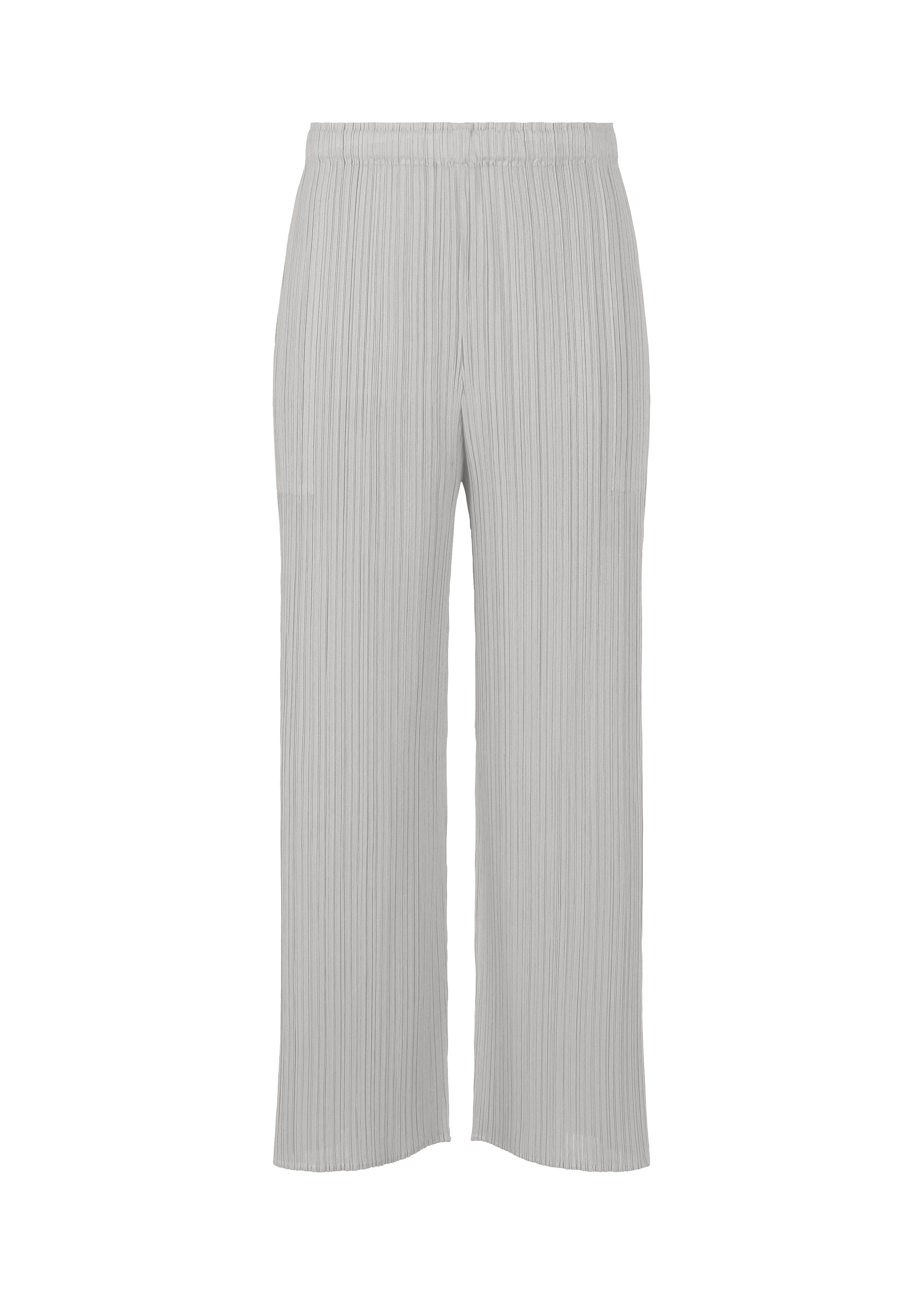 A product shot of the PLEATS PLEASE ISSEY MIYAKE MONTHLY COLORS FEBRUARY prêt à porter in grey (10).