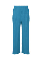 A product shot of the PLEATS PLEASE ISSEY MIYAKE MONTHLY COLORS FEBRUARY prêt à porter in blue (76).
