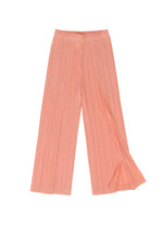 A detail shot of the Pleats Please Issey Miyake RAMIE PLEATS prêt à porter.