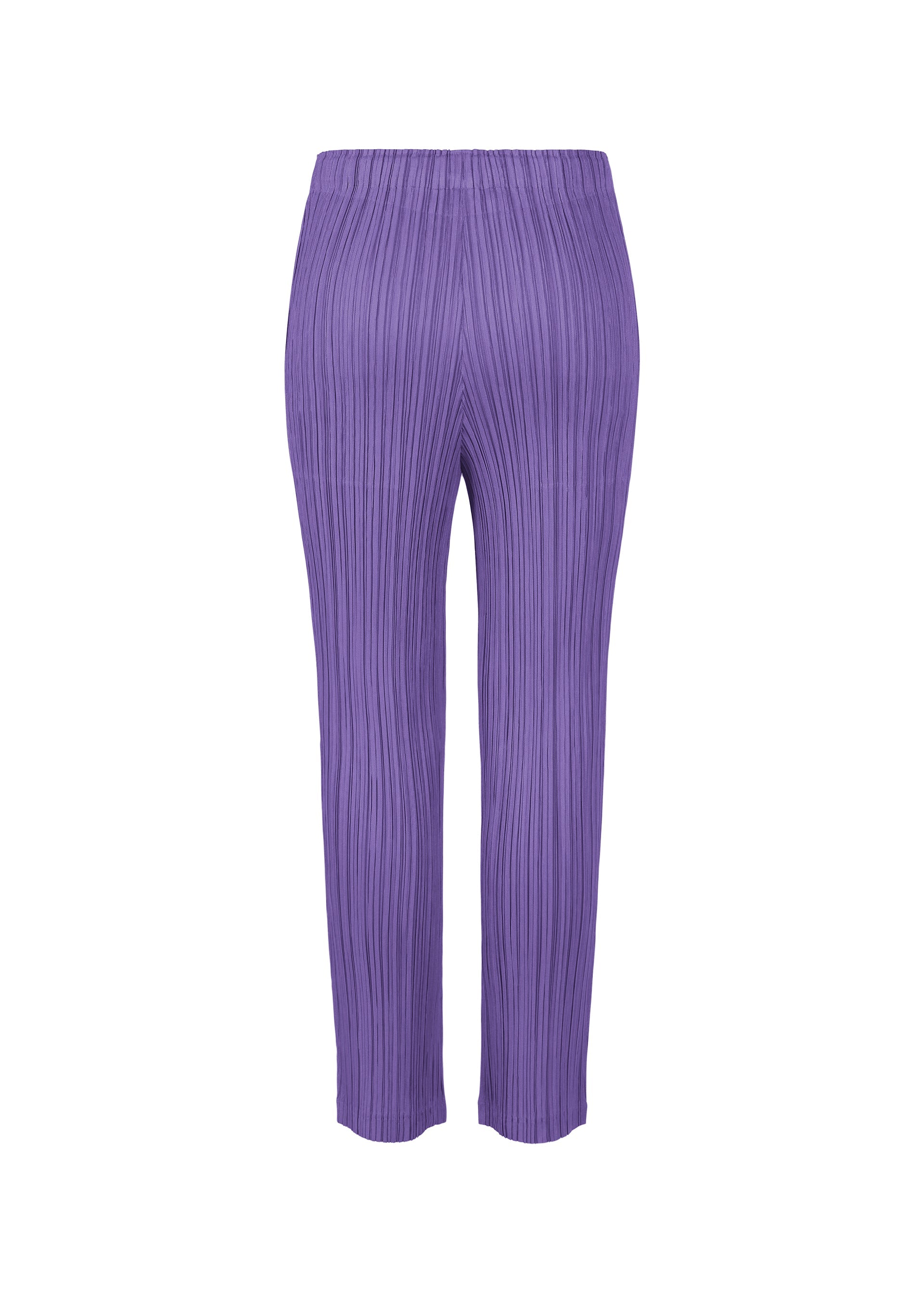 A detail shot of the PLEATS PLEASE ISSEY MIYAKE THICKER BOTTOMS 1 prêt à porter.