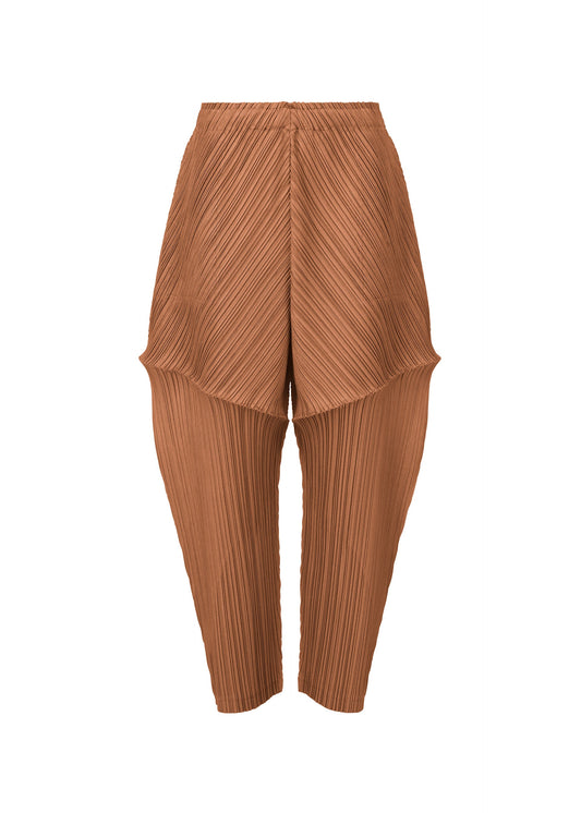 A product shot of the Pleats Please Issey Miyake THICKER BOTTOMS 2 prêt à porter in .