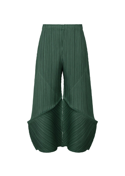 希少 ISSEY MIYAKE シワ加工 パンツ ダークグリーン THICKER BOTTOMS 2 Trousers Dark Green – ISSEY MIYAKE EU