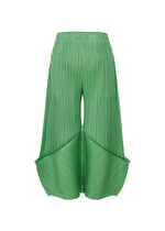 A detail shot of the Pleats Please Issey Miyake THICKER BOTTOMS 2 prêt à porter.