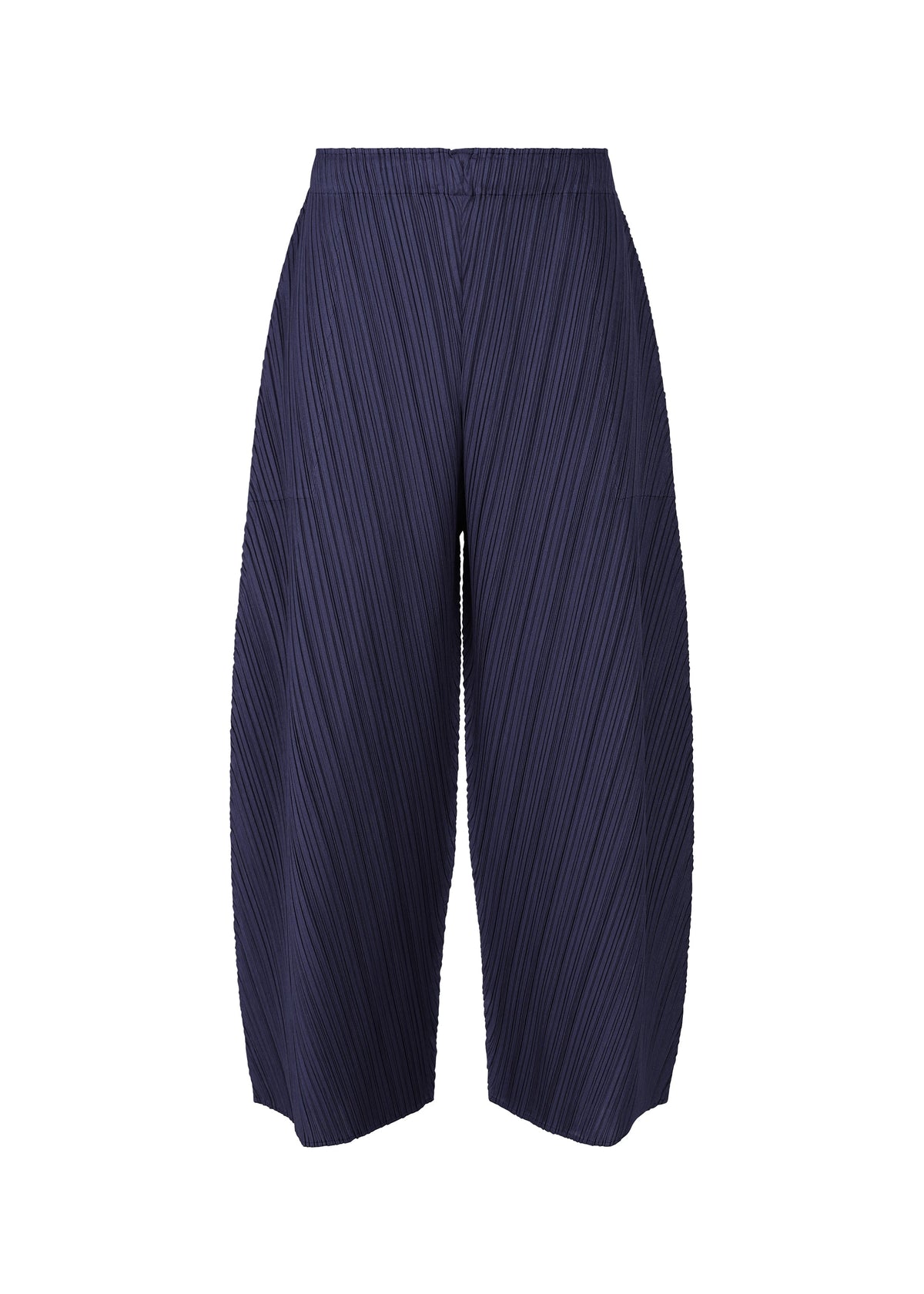 A product shot of the PLEATS PLEASE ISSEY MIYAKE COAST pp66jf4637505 in navy.