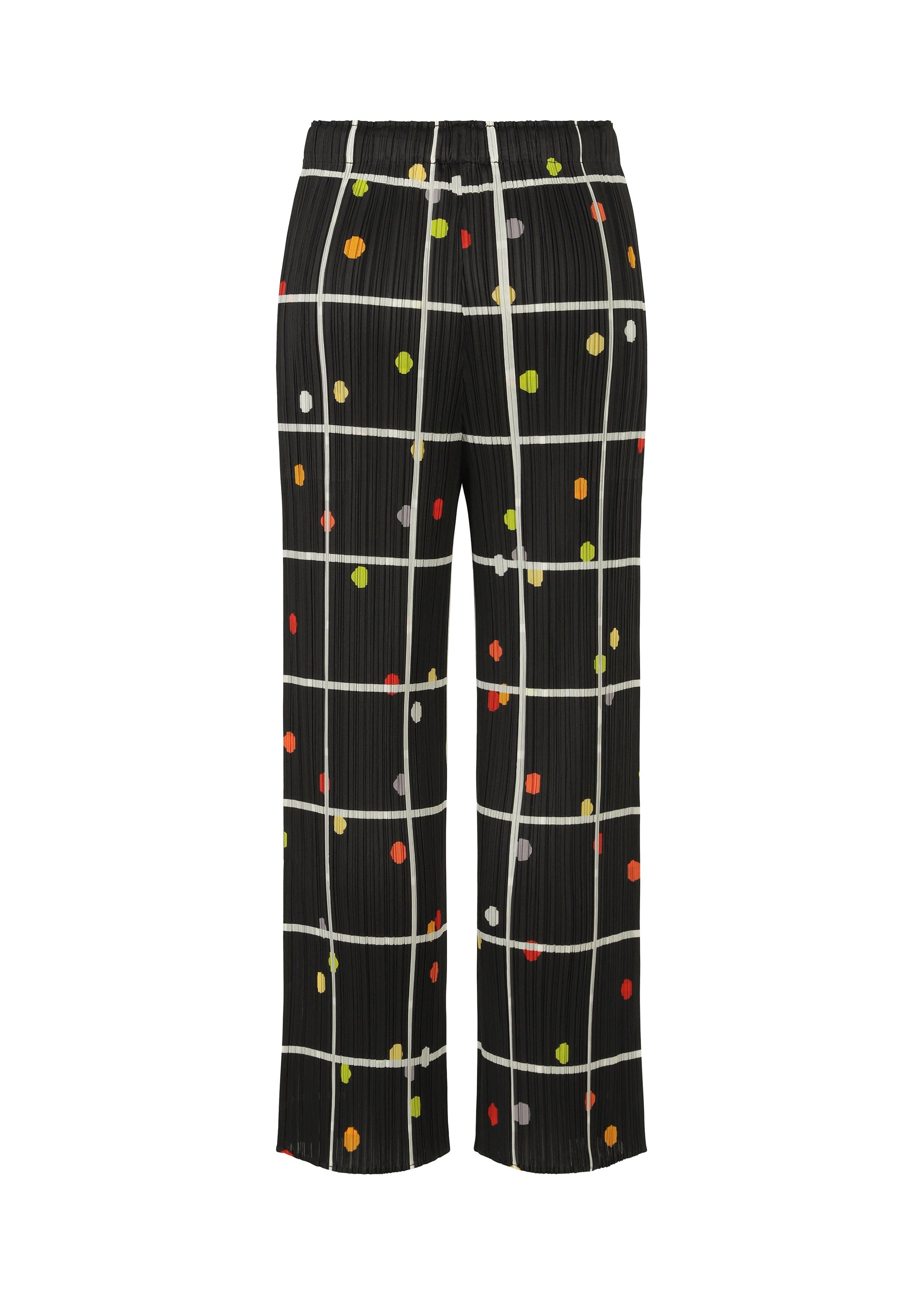 【ISSEY MIYAKE】パンツ ドット総柄 黒 CROSSING DOTS Trousers Black – ISSEY MIYAKE EU