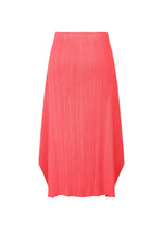 A detail shot of the Pleats Please Issey Miyake MONTHLY COLORS MARCH prêt à porter.