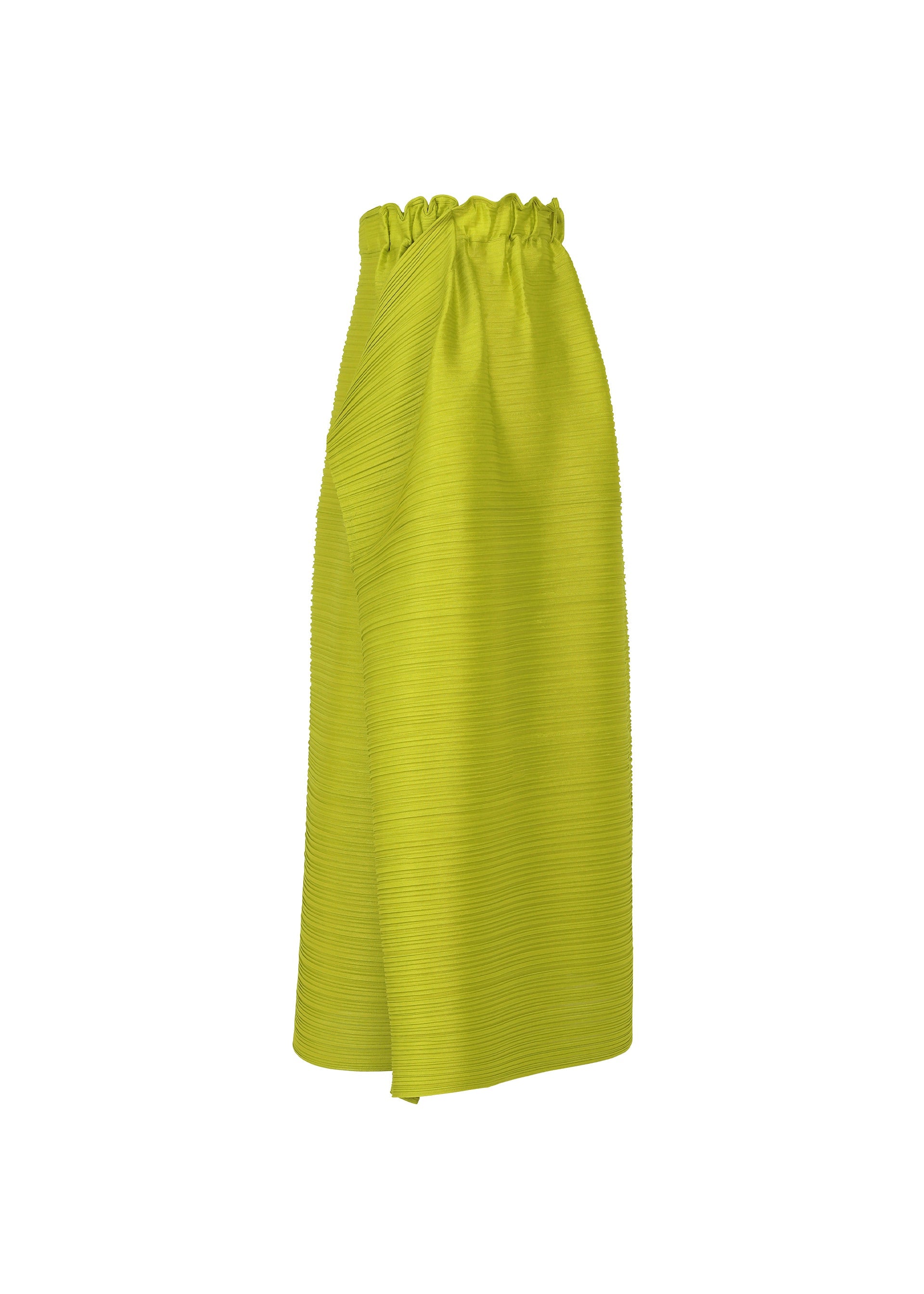 BOUNCY BASKET Skirt Yellow Green – ISSEY MIYAKE EU