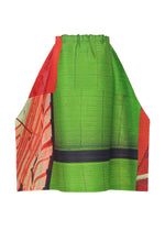 A detail shot of the PLEATS PLEASE ISSEY MIYAKE CITY COLLAGE prêt à porter.