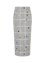 A product shot of the PLEATS PLEASE ISSEY MIYAKE CROSSING DOTS prêt à porter in grey (10).