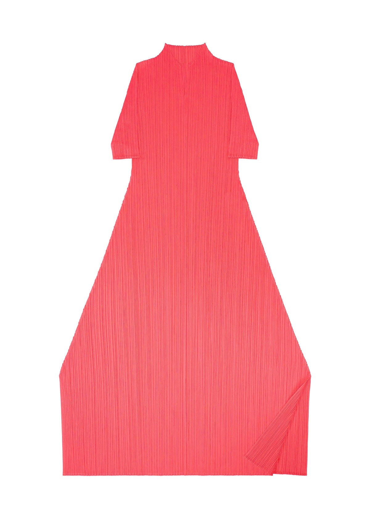 A detail shot of the Pleats Please Issey Miyake MONTHLY COLORS MARCH prêt à porter.