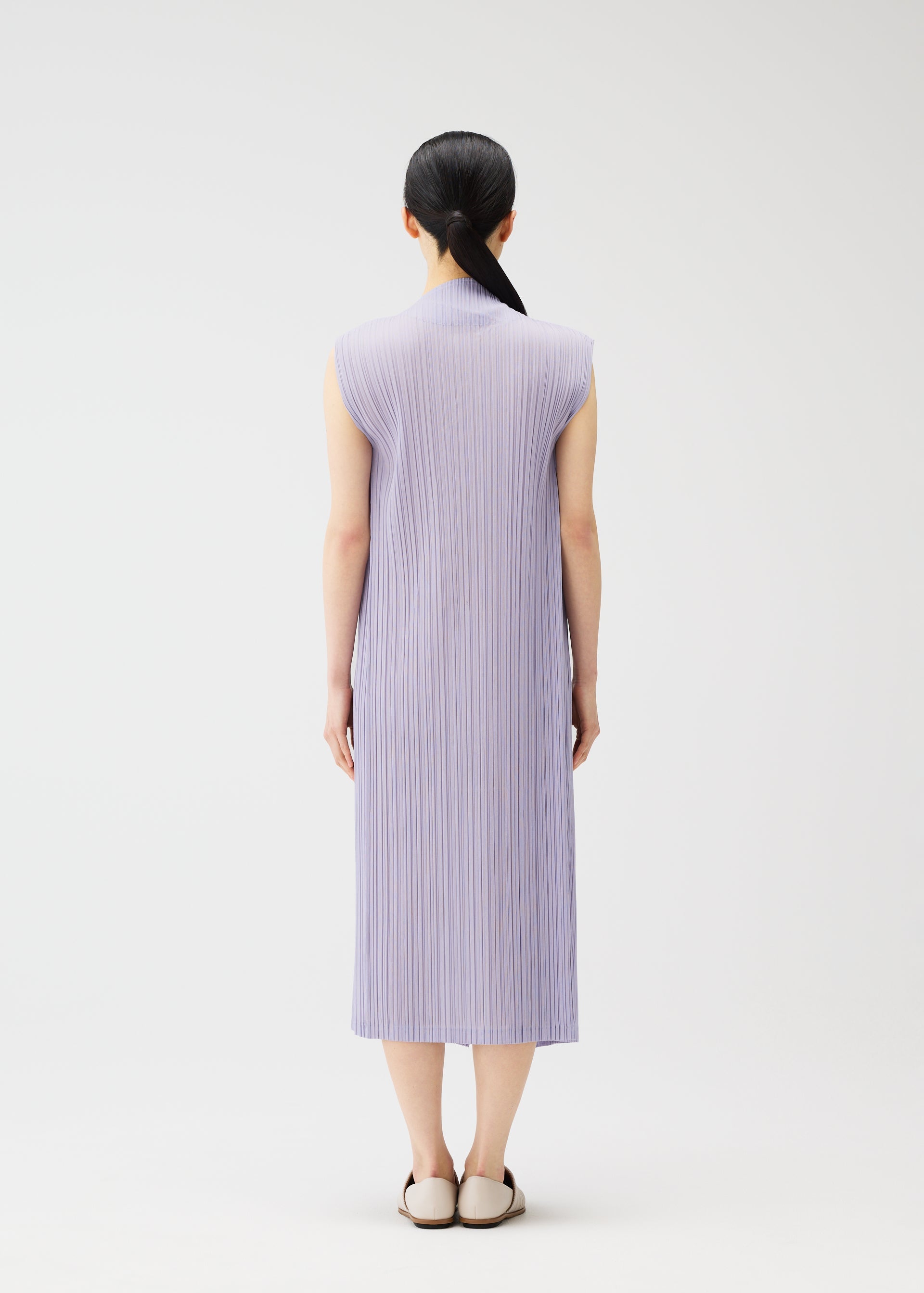 RAMIE PLEATS Dress Dark Green – ISSEY MIYAKE EU