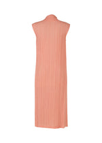 A detail shot of the Pleats Please Issey Miyake RAMIE PLEATS prêt à porter.