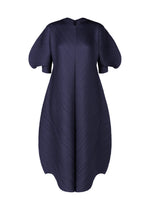 A product shot of the PLEATS PLEASE ISSEY MIYAKE COAST pp66jh4647505 in navy.