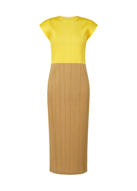 A product shot of the Pleats Please Issey Miyake SWING dress in .