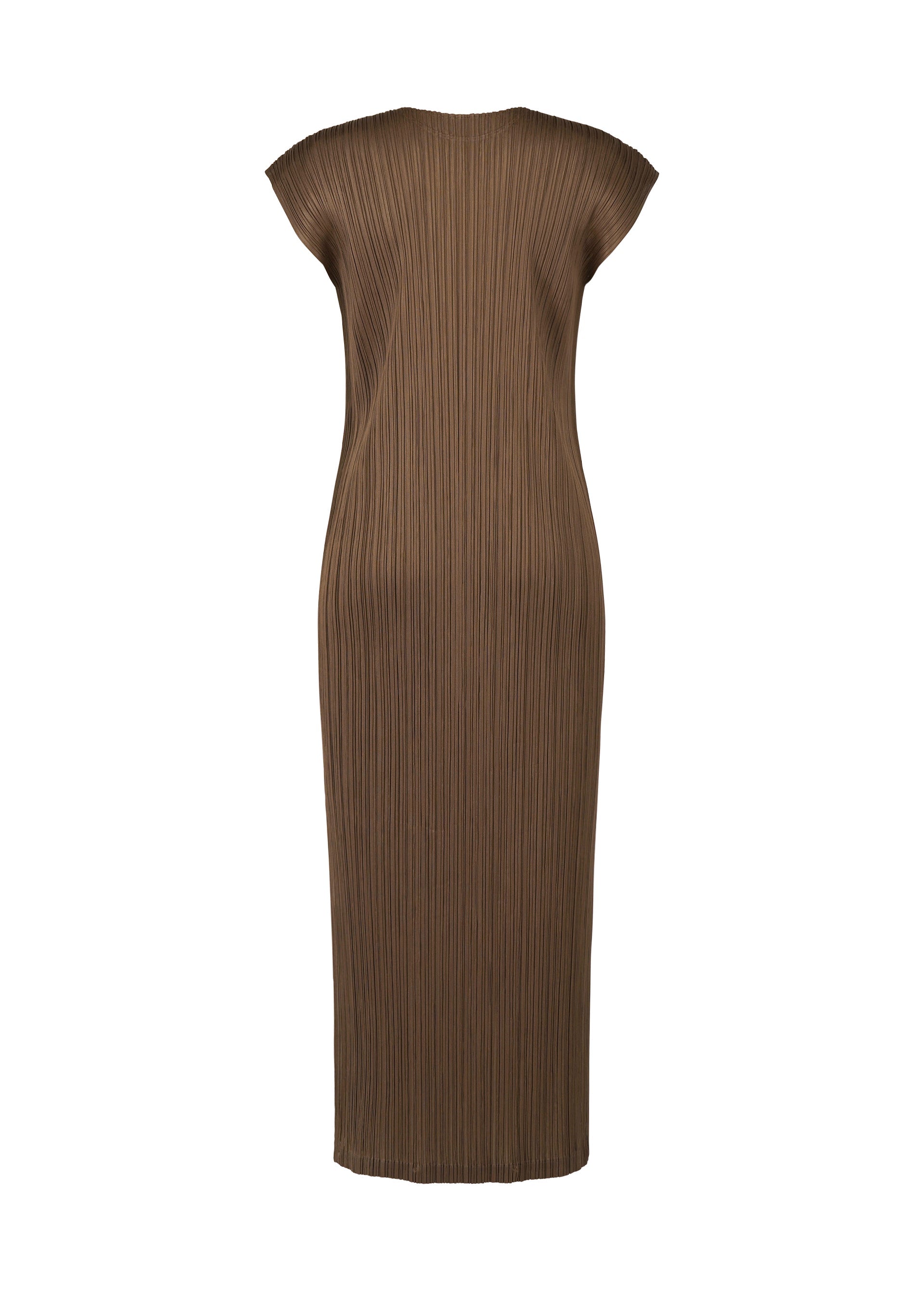 SWING SOLID Dress Brown ISSEY MIYAKE EU SWING SOLID Dress Brown ISSEY MIYAKE EU
