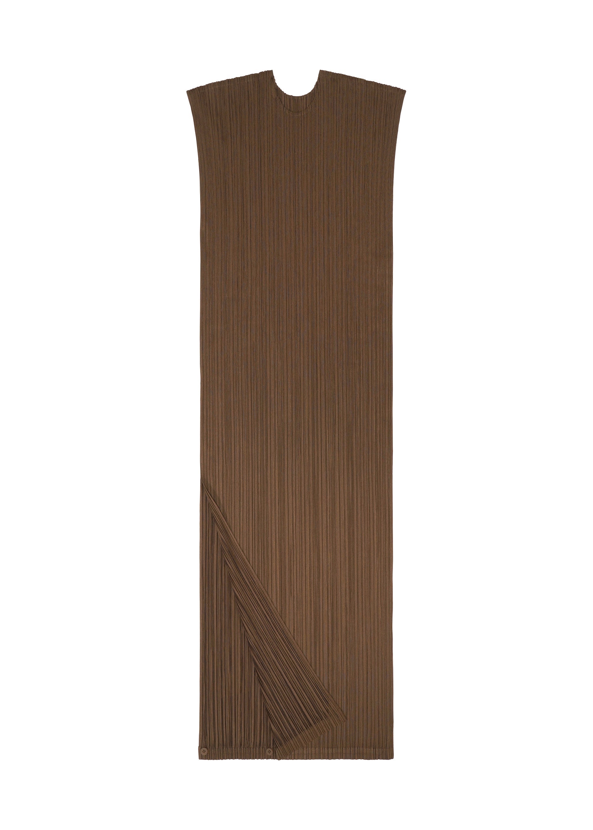 SWING SOLID Dress Brown SWING SOLID Dress Brown