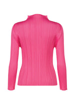 A detail shot of the PLEATS PLEASE ISSEY MIYAKE MONTHLY COLORS JANUARY prêt à porter.