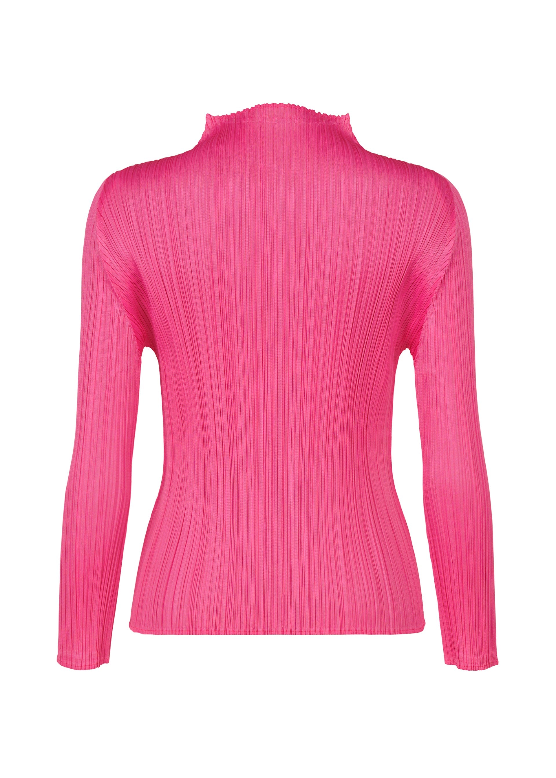 A detail shot of the PLEATS PLEASE ISSEY MIYAKE MONTHLY COLORS JANUARY prêt à porter.