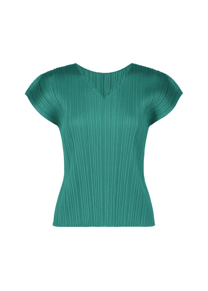 は*！様 プリーツプリーズ　6月　ターコイズグリーン MONTHLY COLORS : JUNE Shirt Blue Green – ISSEY MIYAKE EU